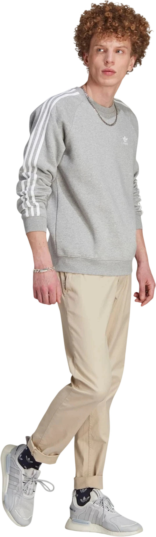Толстовка Adidas 3-Stripes Crew