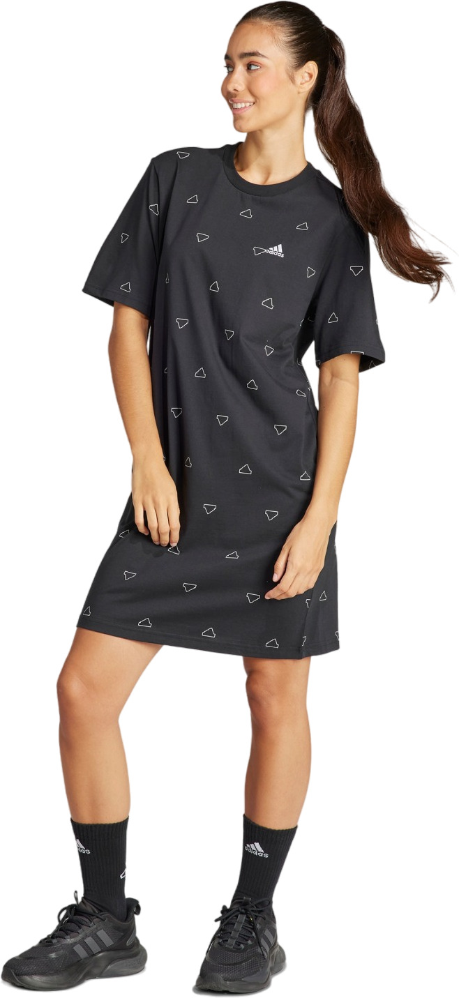 Платье Adidas Essentials Monogram Single Jersey Boyfriend Graphic Dress