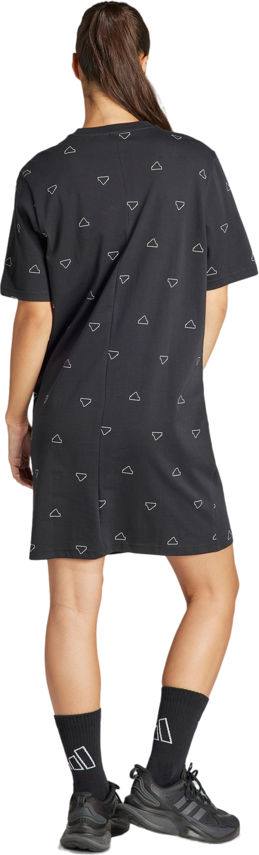 Платье Adidas Essentials Monogram Single Jersey Boyfriend Graphic Dress