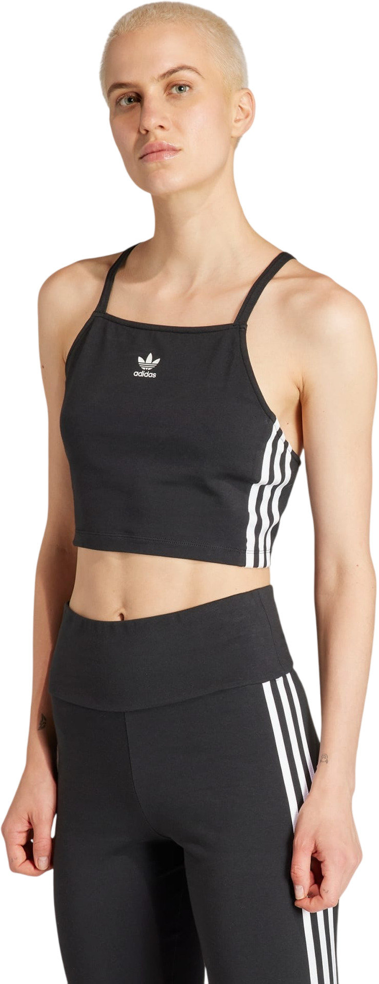 Топ Adidas 3 S Crop Top