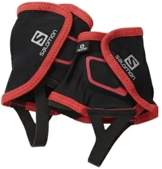 Защита для кроссовок от камней и грязи Salomon TRAIL GAITERS HIGH BLACK
