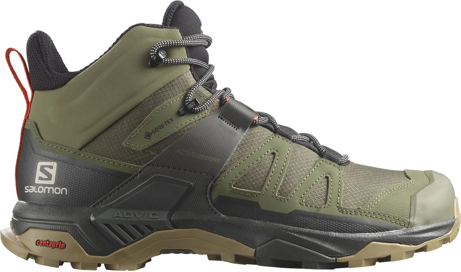 Ботинки Salomon X ULTRA 4 MID GTX Deep/Lichen/Green