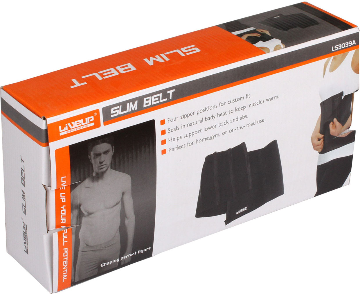 Пояс для похудения LiveUp ZIPPER SLIM BELT