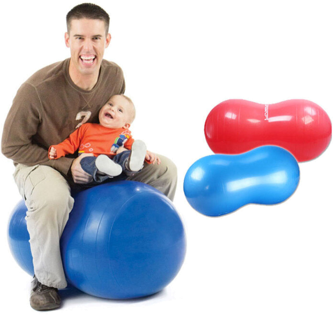 Мяч для фитнеса (фитбол) LiveUp Peanut Ball