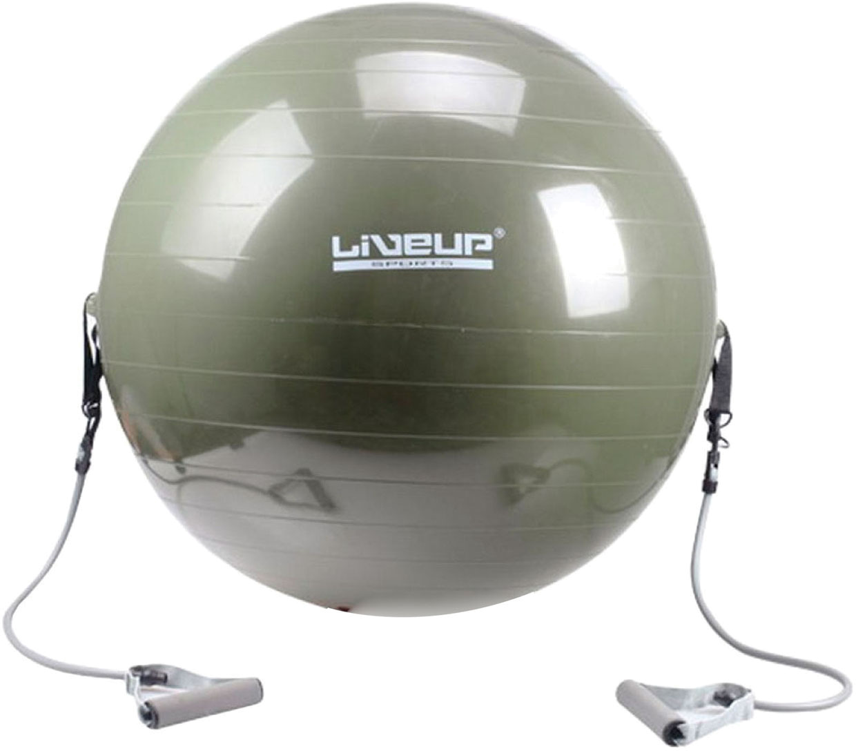 Фитбол с эспандером LiveUp Gym Ball With Expander
