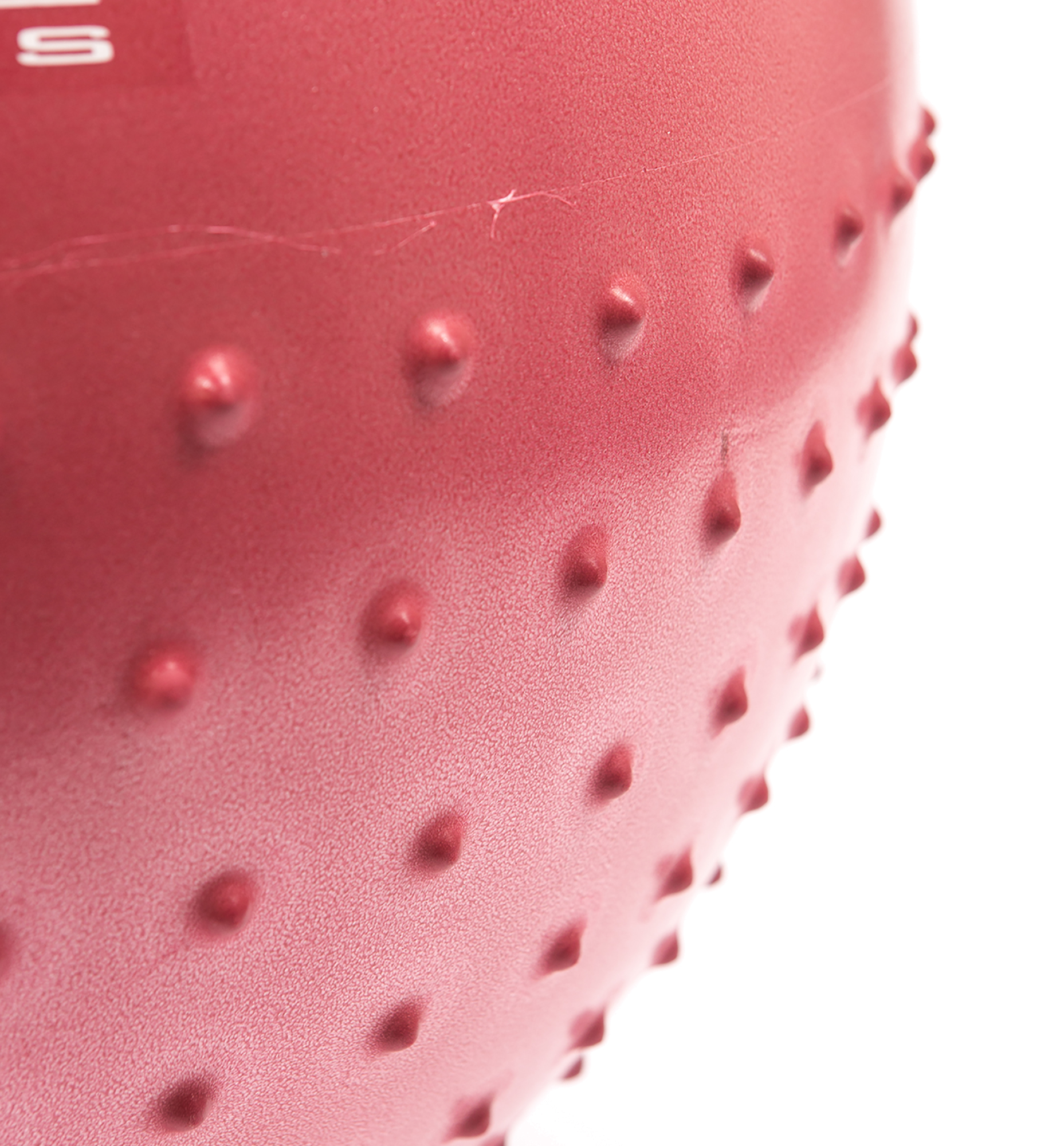 Массажный мяч LiveUp HALF MASSAGE BALL+9'' handpump
