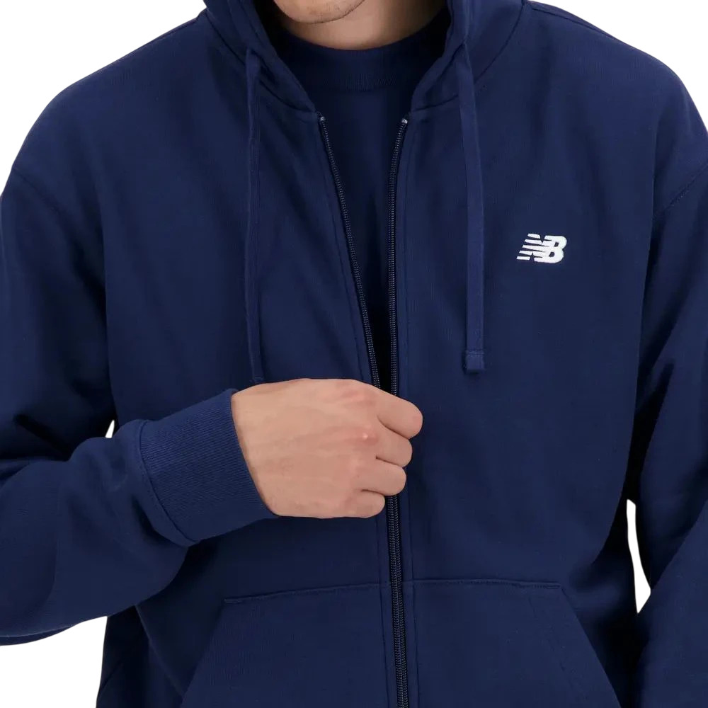 Толстовка New Balance Sport Essentials Logo French Terry Full Zip