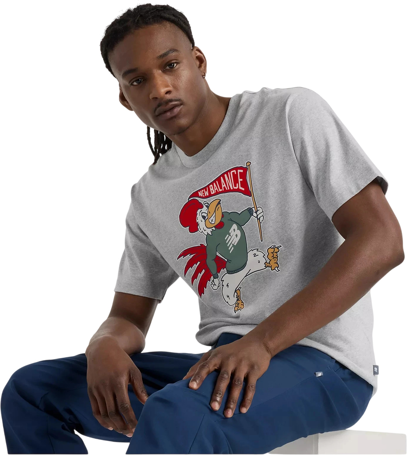 Футболка New Balance Athletics Relaxed Mascot T-Shirt