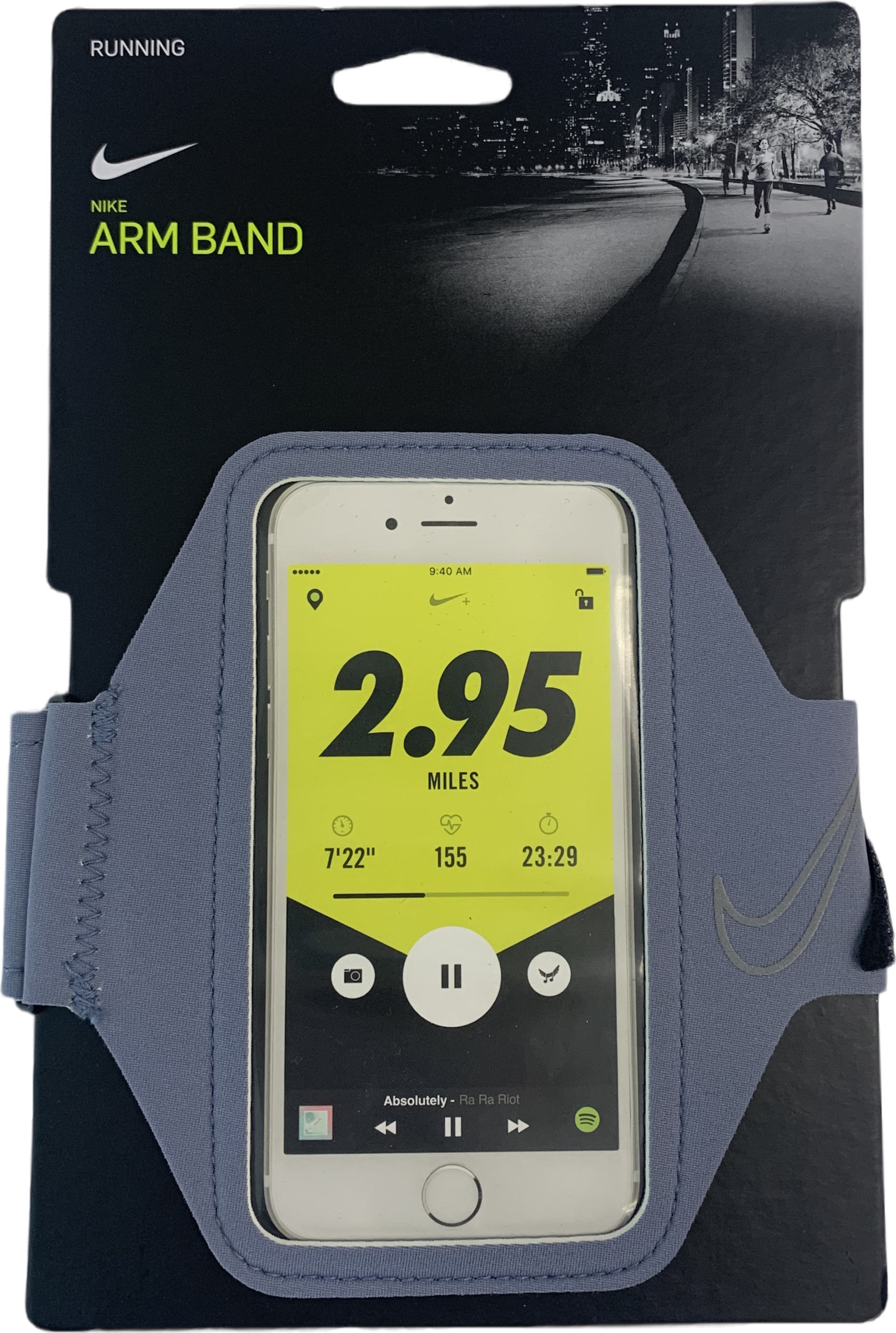 Чехол для телефона на руку Nike Lean Arm Band Ghost Green