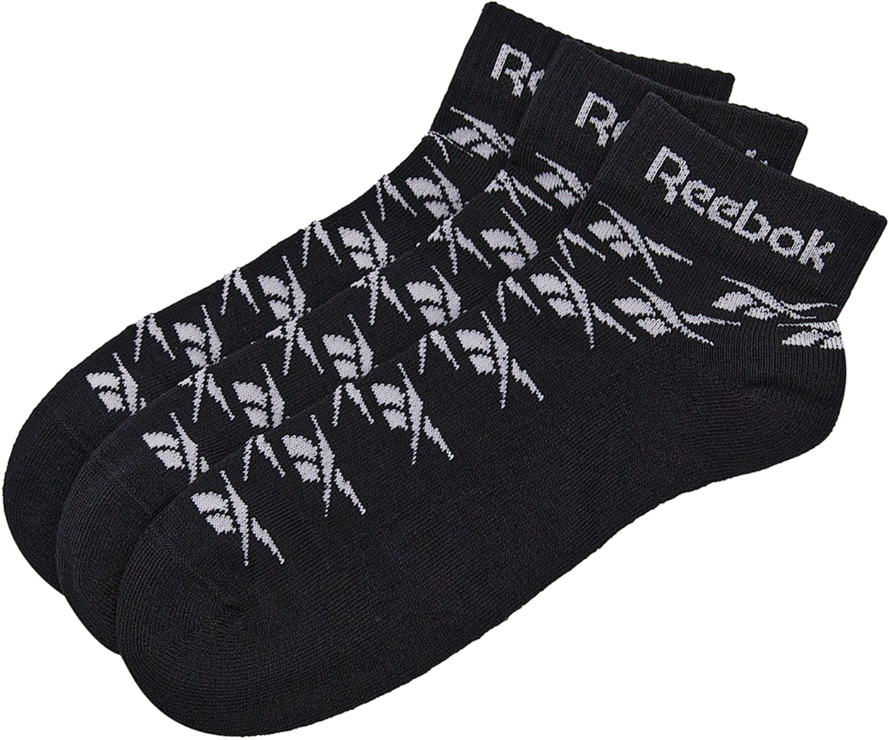 Носки 3 пары Reebok Ankle Vector Socks C 3P