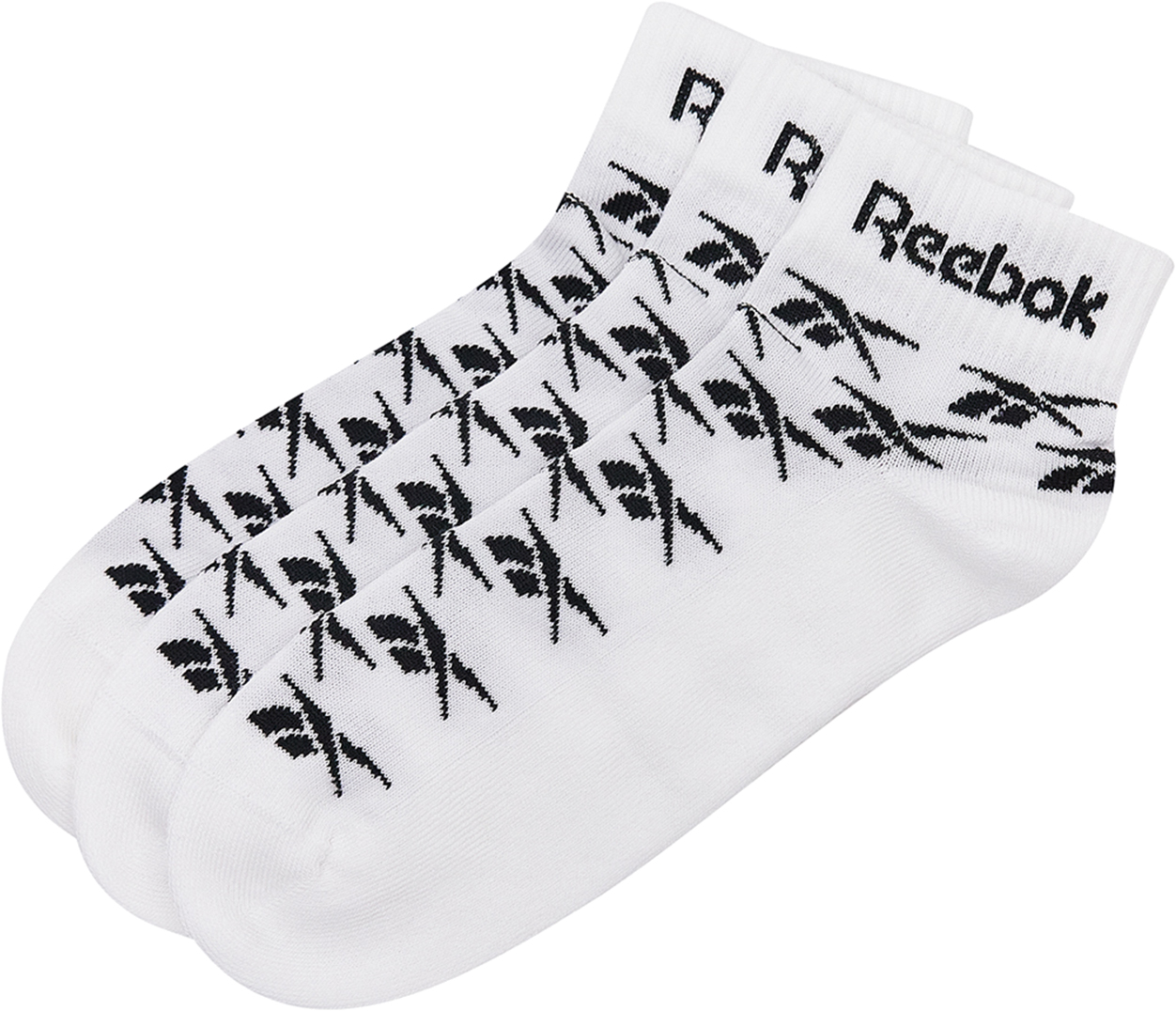 Носки 3 пары Reebok Ankle Vector Socks C 3P