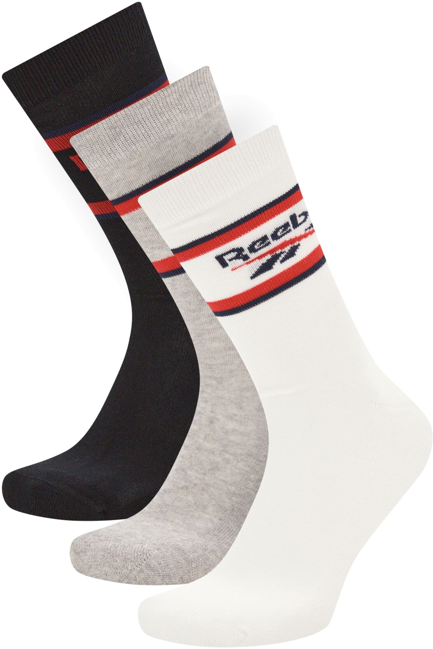 Носки 3 пары Reebok Crew Bb C Socks 3P