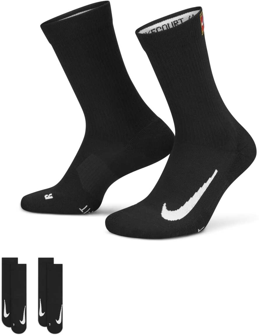 Носки 2 пары Nike Court Multiplier Cushioned Socks (2 Pairs)