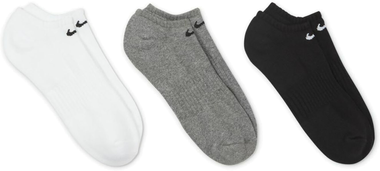 Носки 3 пары Nike Everyday Cushion Training No-Show Socks 3 P