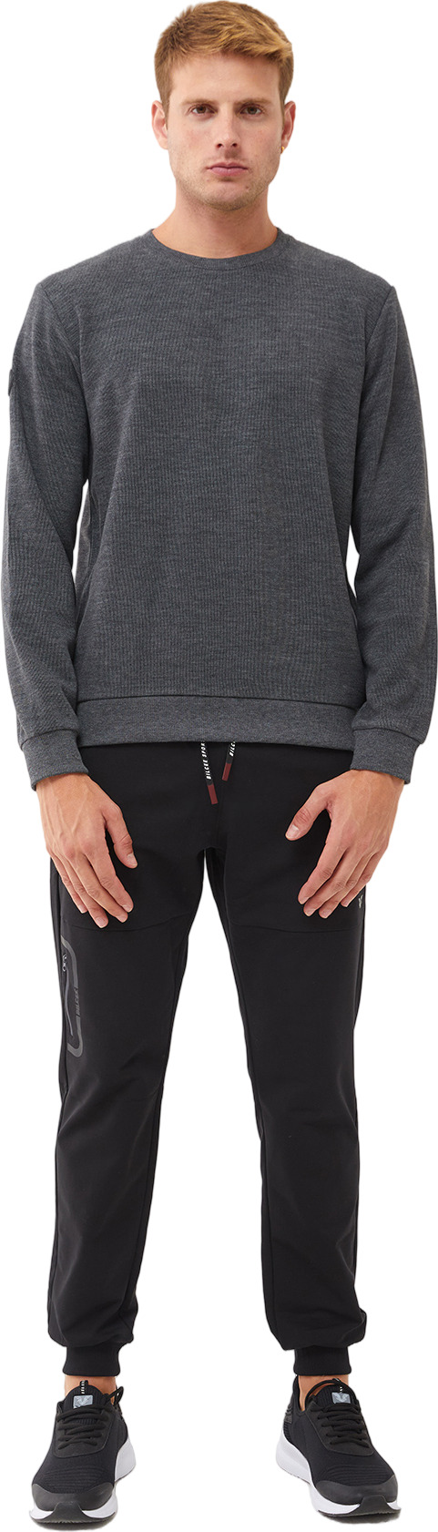 Свитшот утепленный Bilcee Men's Crew Neck Sweatshirt