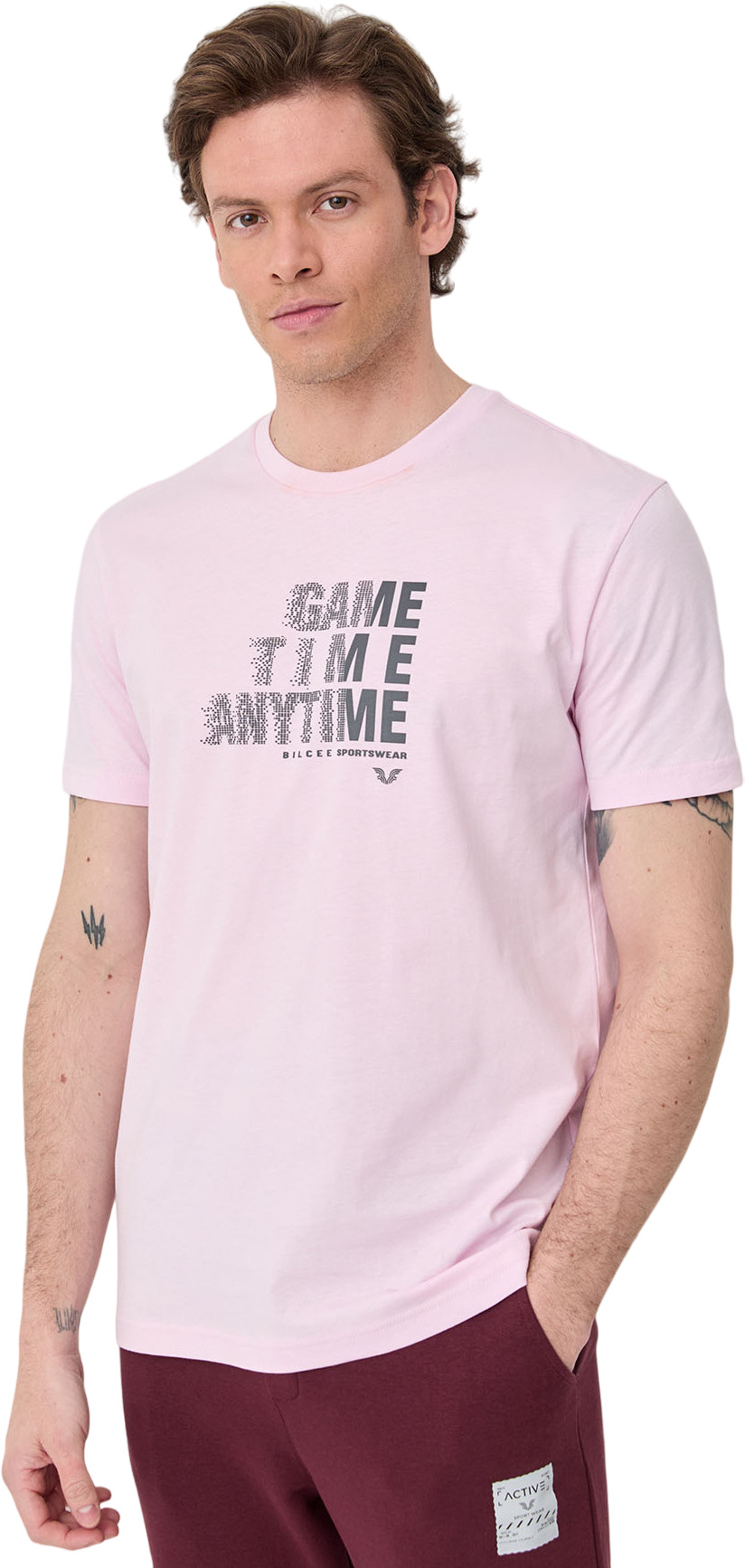 Футболка Bilcee Men Knitting T-Shirt