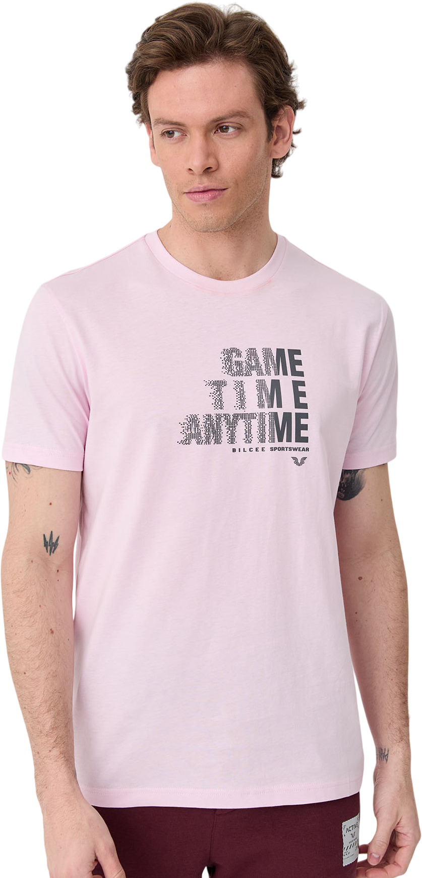 Футболка Bilcee Men Knitting T-Shirt