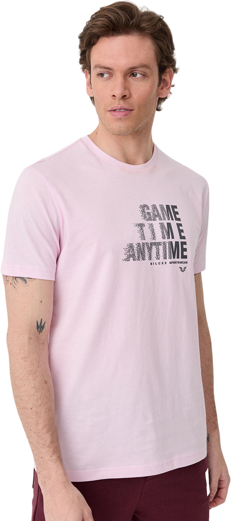 Футболка Bilcee Men Knitting T-Shirt