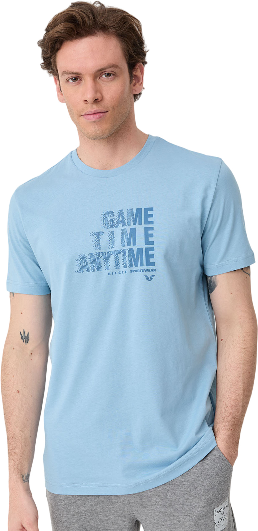 Футболка Bilcee Men Knitting T-Shirt